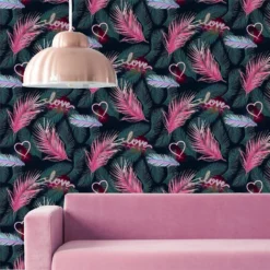 Fresco Neon Love Wallpaper -Hue Palette Wallpapers 12831413 1254843450800003