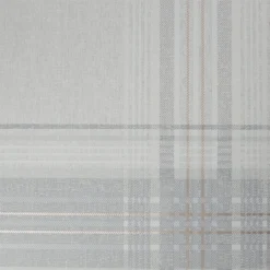 Superfresco Rhea Plaid Grey Rose Gold Wallpaper