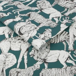 Superfresco Easy Jungle Animals Green Wallpaper -Hue Palette Wallpapers 12841086 1174833227164665