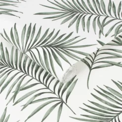 Superfresco Easy Scandi Leaf Green Wallpaper -Hue Palette Wallpapers 12841440 4654833226734681