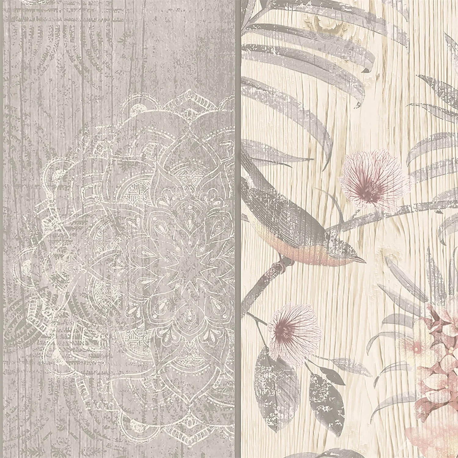 Belgravia Decor Rosa Smooth Fern Panel Blush And Grey Wallpaper 1 Belgravia Decor Rosa Smooth Fern Panel Blush And Grey Wallpaper