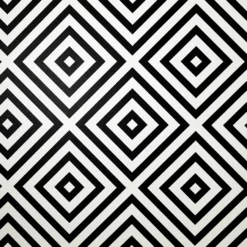 Arthouse Geometric Diamond Mono Wallpaper