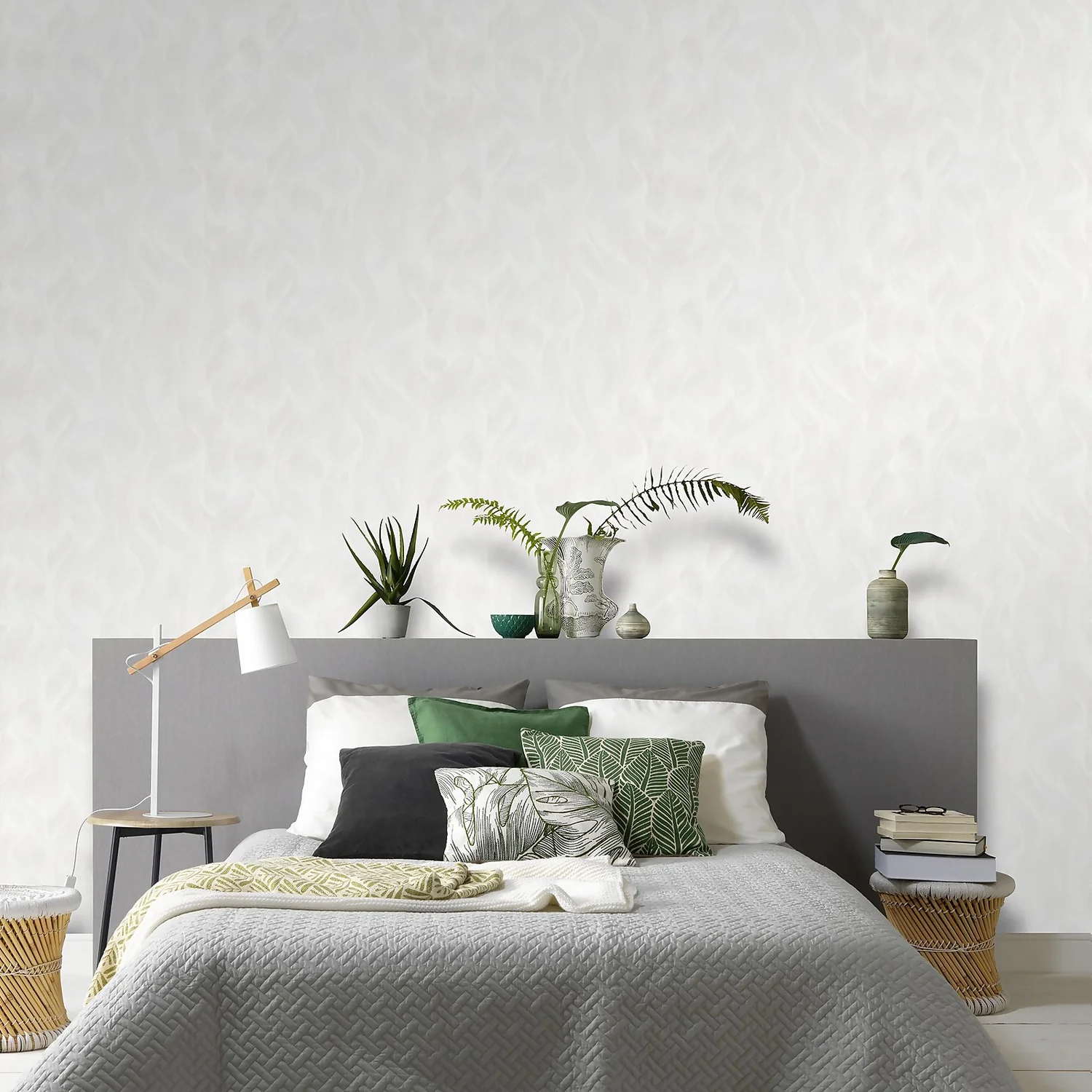 Elle Decoration Wave Grey Wallpaper 2 Elle Decoration Wave Grey Wallpaper - Image 2