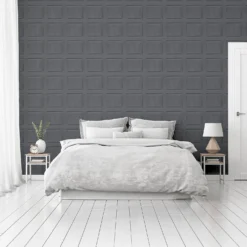 Artistick Washed Panel Charcoal Wallpaper -Hue Palette Wallpapers 13135191 1824869997735647