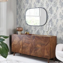 Next Leaf Sprigs Blue Wallpaper -Hue Palette Wallpapers 13827393 4634969283229594