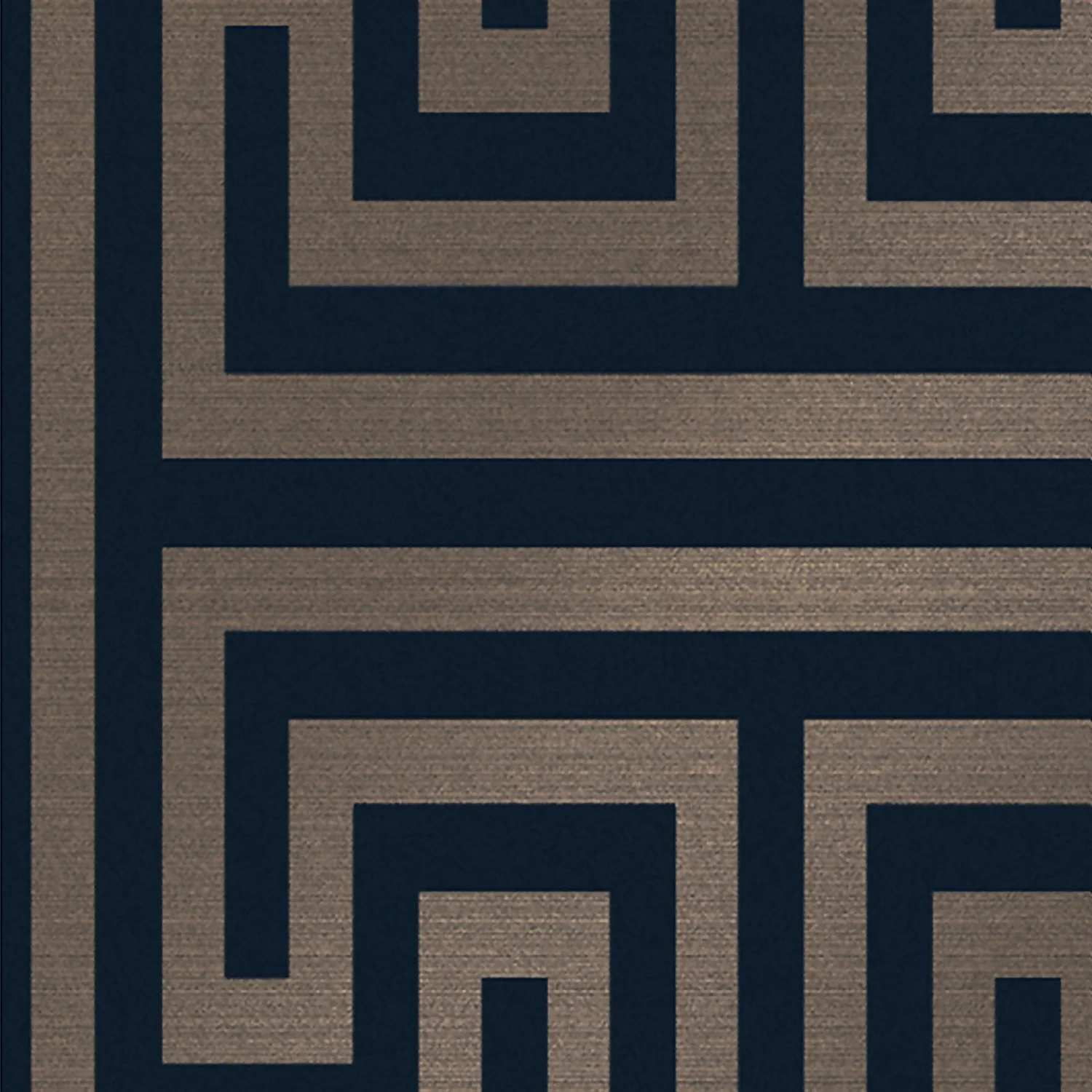 Next Metallic Greek Key Navy Wallpaper 3 Next Metallic Greek Key Navy Wallpaper - Image 3