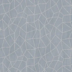 Galerie Geometric Metallic Blue A4 Wallpaper Sample