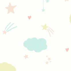 Next Moon & Stars Pastel Wallpaper -Hue Palette Wallpapers 13956085 1324998026315445
