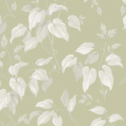Next Trail Flower Green Wallpaper -Hue Palette Wallpapers 13960871 8054998026334246