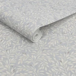 Next Ditsy Leaf Grey Wallpaper -Hue Palette Wallpapers 13960874 1614998026753385