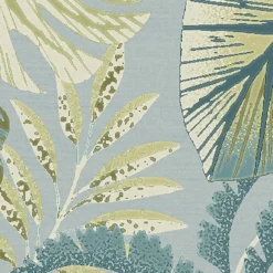 Next Jungle Leaves Duck Egg Wallpaper -Hue Palette Wallpapers 13960895 5034998026437080