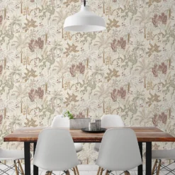 Grandeco Louan Natural Textured Metallic Wallpaper -Hue Palette Wallpapers 13980239 7694998777683619