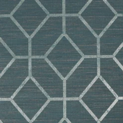 Boutique Asscher Geo Teal Wallpaper