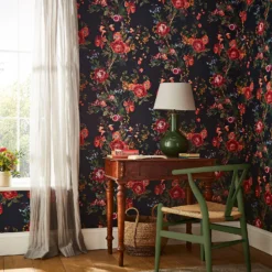 Joules Forest Chinoiserie French Navy Wallpaper -Hue Palette Wallpapers 13991837 1545003723380746