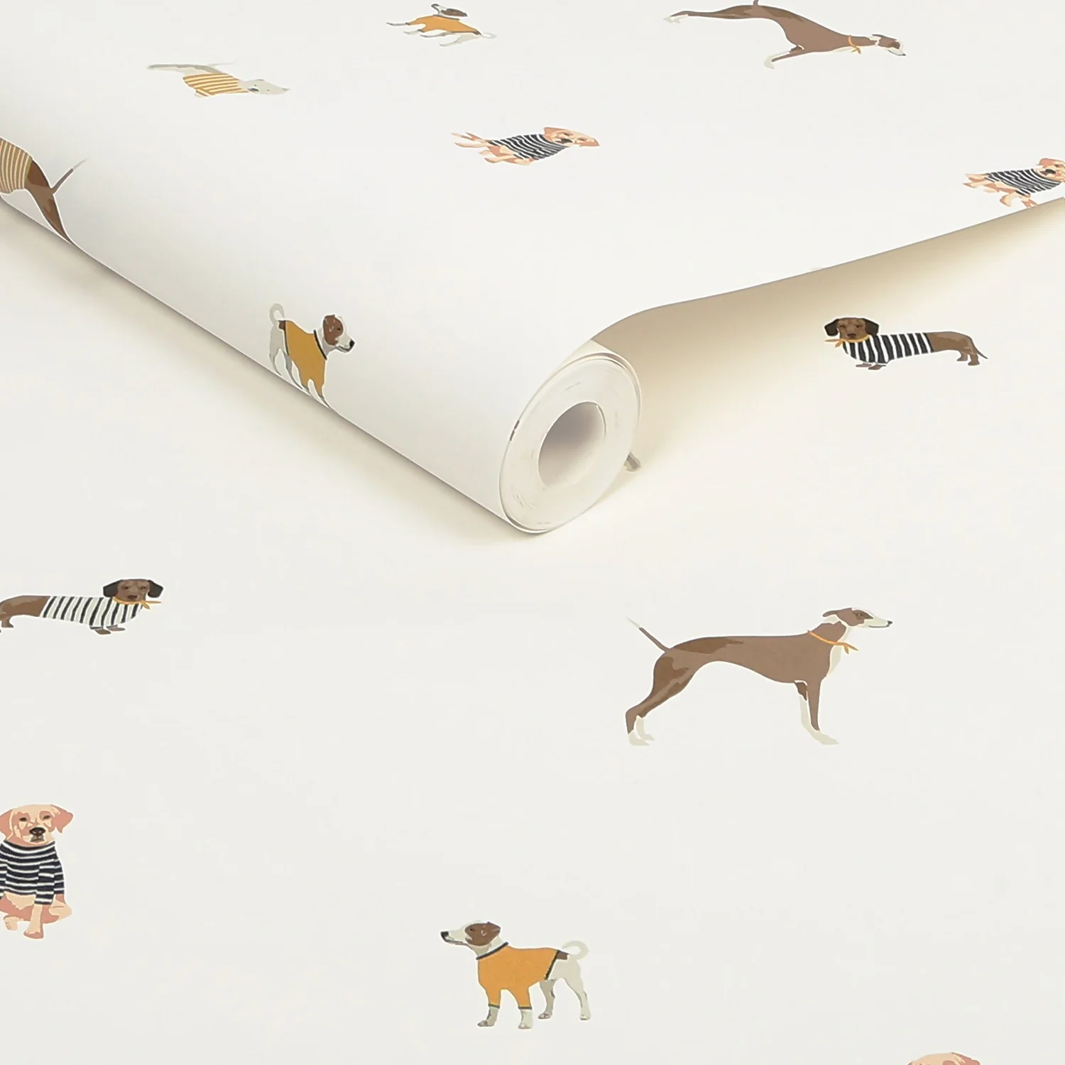Joules Harbour Dogs Crème Wallpaper 3 Joules Harbour Dogs Crème Wallpaper - Image 3