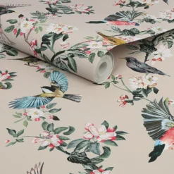 Joules Handford Garden Birds Antique Crème Wallpaper -Hue Palette Wallpapers 13991839 7525003722991526