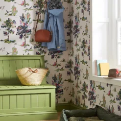 Joules Woodland Scene Dawn Grey Wallpaper -Hue Palette Wallpapers 13991840 2225003722771803