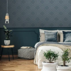 Superfresco Colours Savile Row Midnight Wallpaper -Hue Palette Wallpapers 13991885 9015003725850874