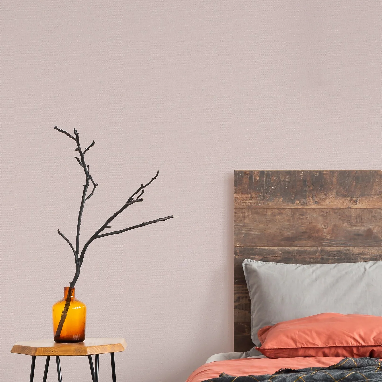 Superfresco Easy Glamous Tweed Blush Wallpaper 4 Superfresco Easy Glamous Tweed Blush Wallpaper - Image 4