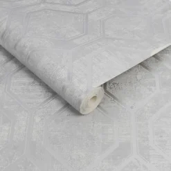 Superfresco Colours Armature Silver Wallpaper -Hue Palette Wallpapers 13991910 1545003726655861